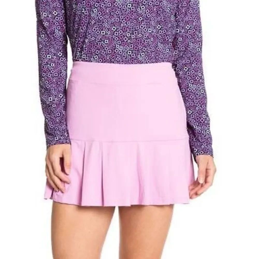 Sport Haley NWT Golf Ginny 15" Pleat Skirt w/Short Skort Orchid M